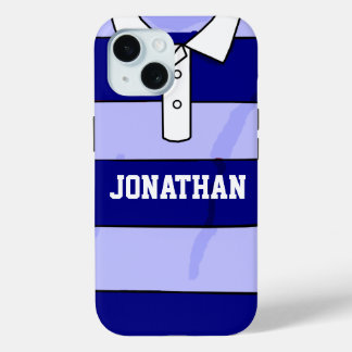 personalisierter Name Rugby Jersey Case-Mate iPhone Hülle