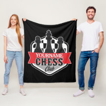 Personalisierter NAME Schachspieler Club Checkmate