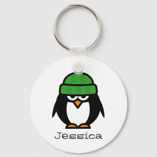 Personalisierter Name Schlüsselanhänger für Pingui