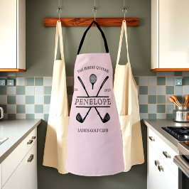 Personalisierter Name Schürze