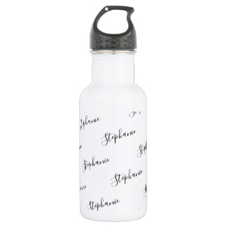 Personalisierter Name Skript Graffiti Water Edelstahlflasche