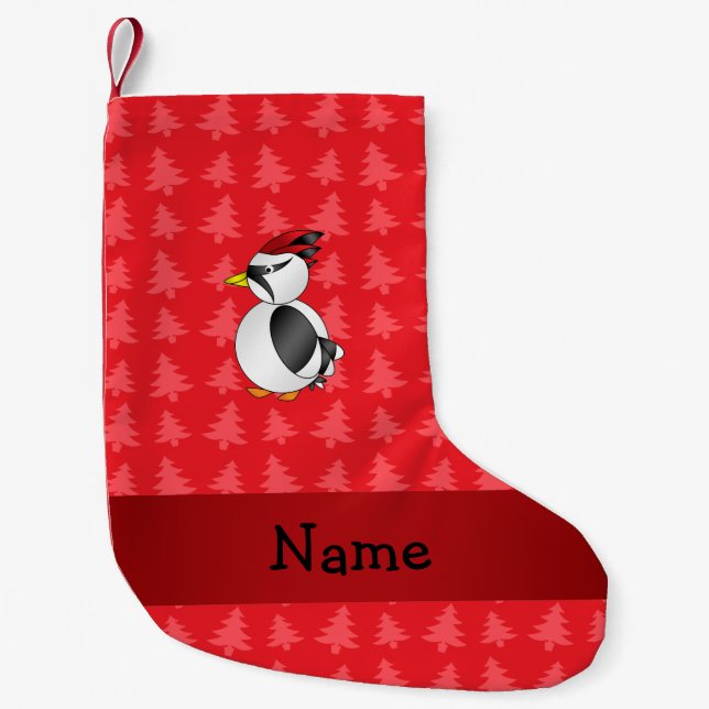 Personalisierter Name Speckerbäume Kleiner Weihnachtsstrumpf (Vorderseite)