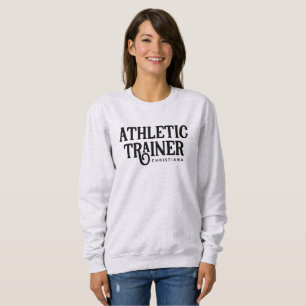 Personalisierter Name Sporttrainer Sweatshirt