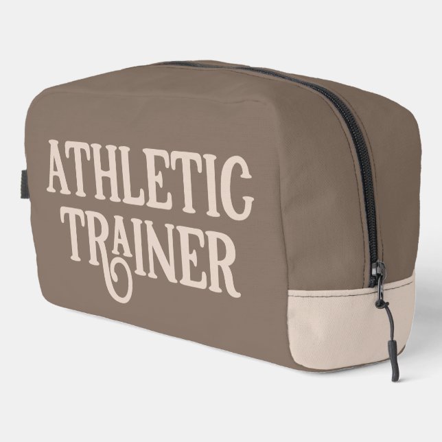 Personalisierter Name Sporttrainer Waschbeutel (Rechte Ecke)