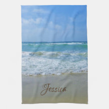 Personalisierter Name Strand und Meer