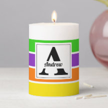 Personalisierter Name Streifen Muster benutzerdefi