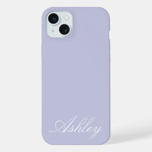 Personalisierter Name Stylisch Modern Elegant Mini iPhone 15 Plus Hülle