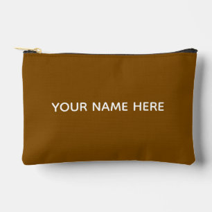 Personalisierter Name Stylisch Modern Elegant Mini Zubehörtasche