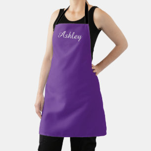Personalisierter Name Stylisch Moderne Elegante Li Schürze