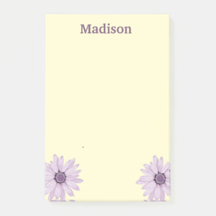 PERSONALISIERTER NAME STYLISCHES MODERNES BÜRO SCH POST-IT KLEBEZETTEL