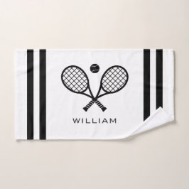 Personalisierter Name Tennis Handtuch