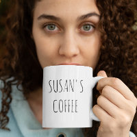 Personalisierter Name Trendy Skinny Schriftart