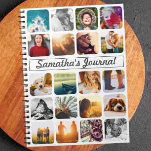 Personalisierter Name und 20 Foto Notizblock