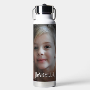 Personalisierter Name und Foto Trinkflasche