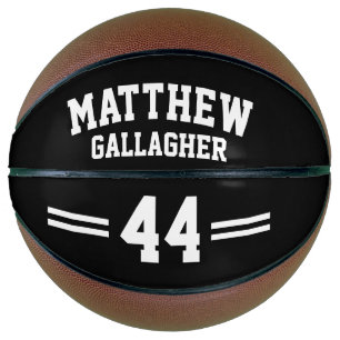 Personalisierter Name und Nummer Basketball Custom
