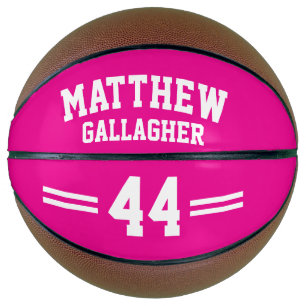 Personalisierter Name und Nummer Basketball Custom