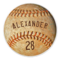 Personalisierter Name und Nummer des weißen Baseba