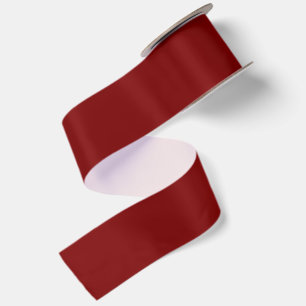 PERSONALISIERTER NAME UND TEXT DUNKELROT SATINBAND