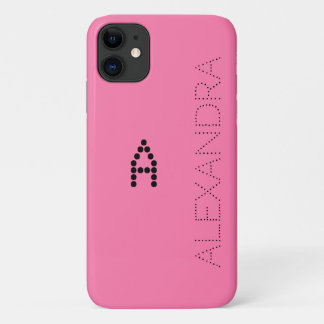 Personalisierter Name und trendy-Schriftart für Mo Case-Mate iPhone Hülle