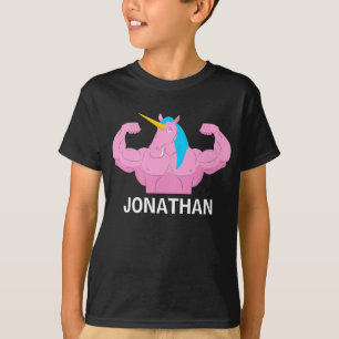 Personalisierter Name Unicorn, lustiges Geschenk f T-Shirt