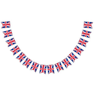 personalisierter Name Union Jack bunting Wimpelkette