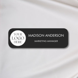 Personalisierter Name Unternehmens Geschäftslogo M Namensschild