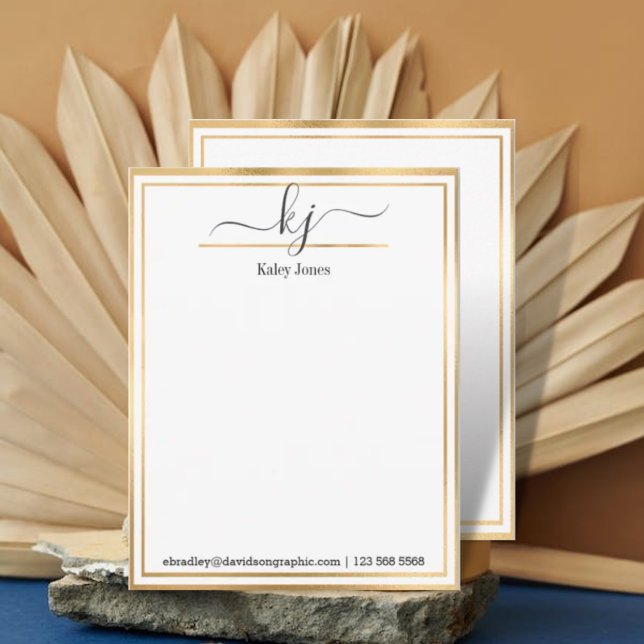 Personalisierter Name | vom Schreibtisch Mitteilungskarte (Von Creator hochgeladen)