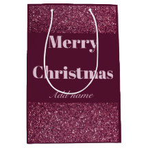 Personalisierter Name Weihnachtsgeschenk Tasche