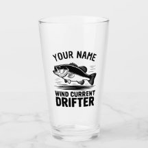 Personalisierter Name Windstrom-Drifter-Barsch-Fis