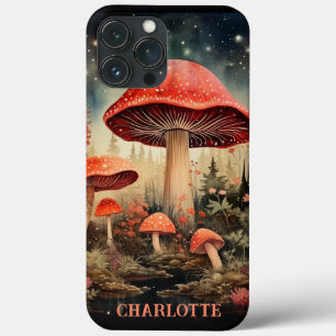 Personalisierter Name Zaubermagie Mushroom Case-Mate iPhone Hülle