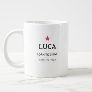 Personalisierter Namens Geburtstag Kaffeebecher fü Jumbo-Tasse