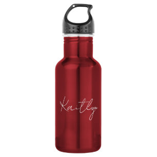 Personalisierter Namens-Isolierbecher: Tasse mit H Edelstahlflasche