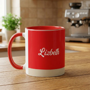 Personalisierter Namensbecher: Individuelle Kerami Tasse