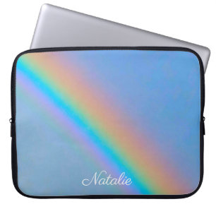 Personalisierter natürlicher Regenbogen Laptopschutzhülle