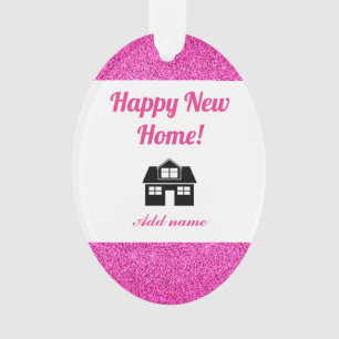 Personalisierter neuer Zuhause-Ornament Ornament
