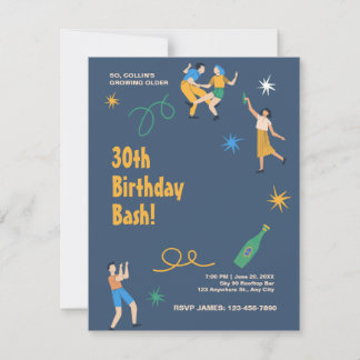 Personalisierter niedliche Geburtstag Einladung