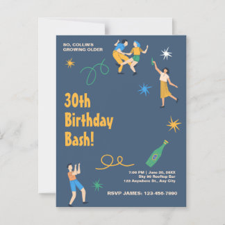 Personalisierter niedliche Geburtstag Magneteinladung