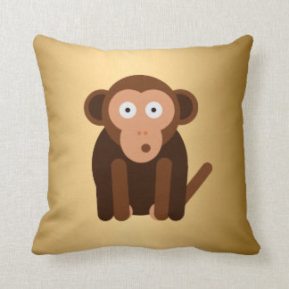 Personalisierter niedlicher Affe Kissen