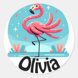 Personalisierter niedlicher Aufkleber/Siegel Klass Runder Aufkleber