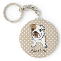 Personalisierter Niedlicher Bulldog