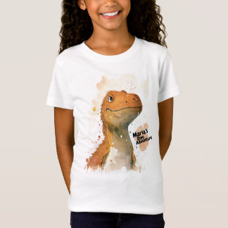 Personalisierter Niedlicher Dinosaurier zu Shirt