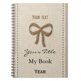 Personalisierter Niedlicher Girly Girl Gold Bow Notizblock
