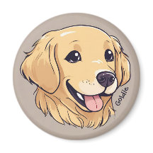 Personalisierter Niedlicher Golden Retriever