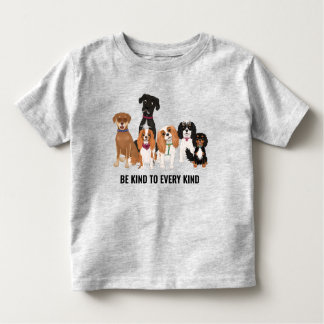 Personalisierter Niedlicher Hund Kleinkind T-shirt