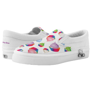 Personalisierter niedlicher kleiner Kuchen Slip-On Sneaker