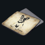 Personalisierter Niedlicher Sweet-Bulldog-Welpe Laptopschutzhülle<br><div class="desc">Niedliche Grafik eines französischen Bulldog-Welpen mit anpassbarem Text/Name/Initial/Monogramm für HER/HIM. Personalisieren Sie ihn mit dem Namen des Empfängers oder passen Sie ihn an,  wenn Sie den Schriftart,  die Schriftgröße und die Textfarbe ändern und den Text verschieben möchten. Oder löschen Sie den Text,  wenn Sie ihn lieber ohne haben möchten.</div>