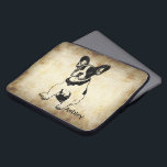 Personalisierter Niedlicher Sweet-Bulldog-Welpe Laptopschutzhülle<br><div class="desc">Niedliche Grafik eines französischen Bulldog-Welpen mit anpassbarem Text/Name/Initial/Monogramm für HER/HIM. Personalisieren Sie ihn mit dem Namen des Empfängers oder passen Sie ihn an,  wenn Sie den Schriftart,  die Schriftgröße und die Textfarbe ändern und den Text verschieben möchten. Oder löschen Sie den Text,  wenn Sie ihn lieber ohne haben möchten.</div>
