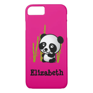 Personalisierter niedlicher und glücklicher Panda Case-Mate iPhone Hülle