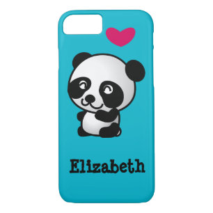 Personalisierter niedlicher und glücklicher Panda  Case-Mate iPhone Hülle