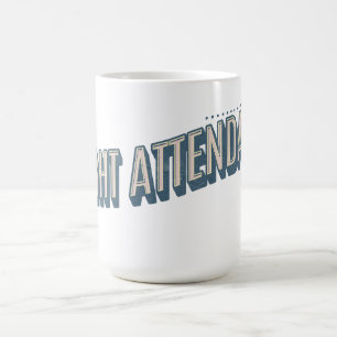Personalisierter Not leidender Flug Attendant Tass Kaffeetasse